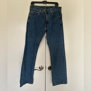 Levi's Men's Bootcut Jeans in Deep Blue